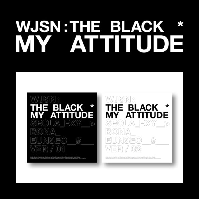 Wjsn The Balck - My Attitude (1St Single Album) - CD