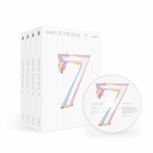 Map Of The Soul: 7 (4 Different Covers)