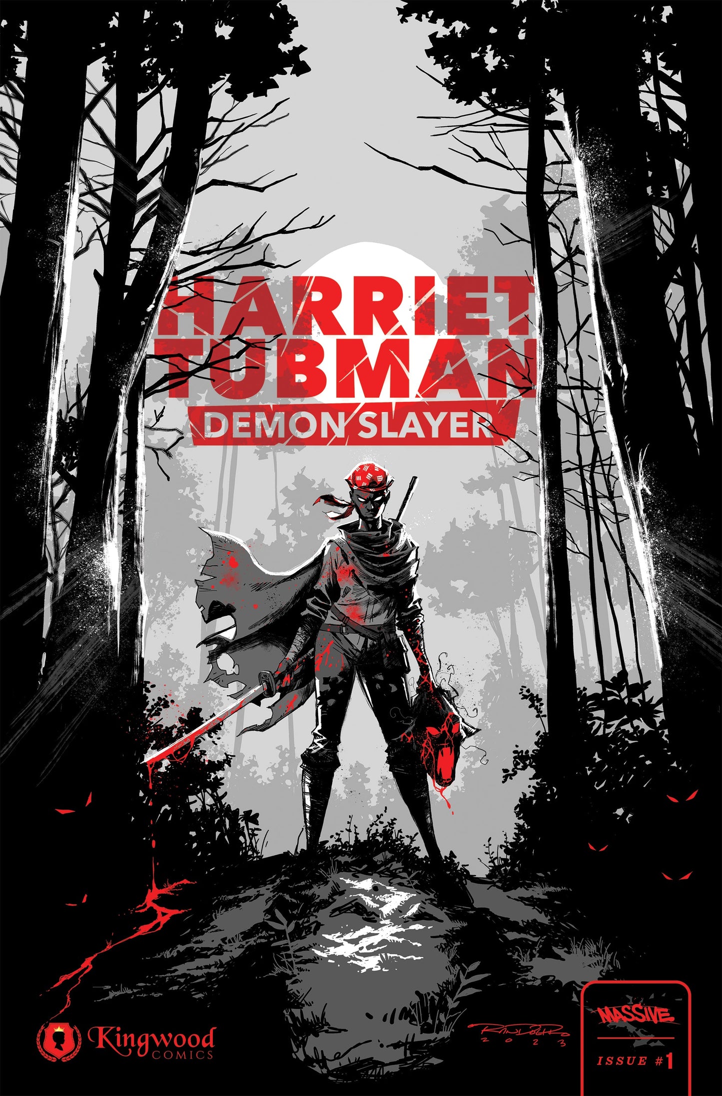 Harriet Tubman Demon Slayer #1 G 1:25 Randolph ( Variant (09/13/2023) Massive