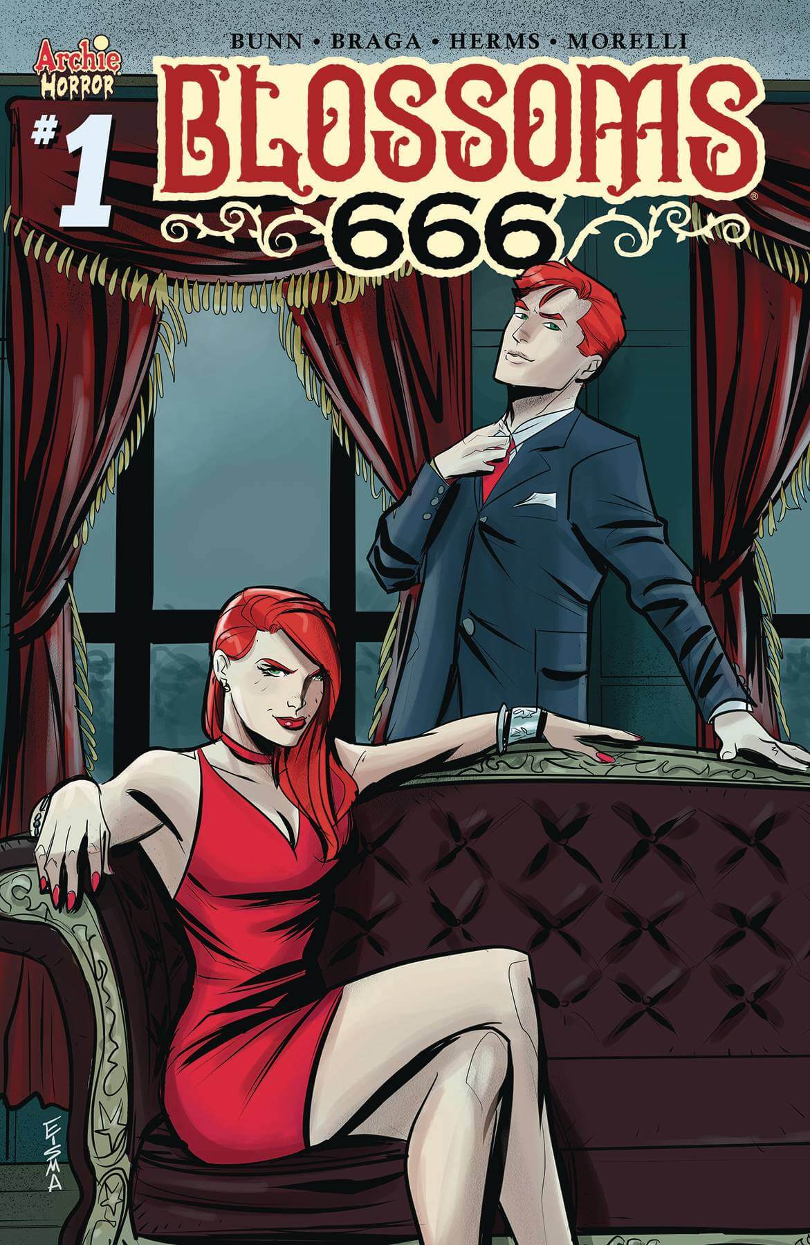 BLOSSOMS 666 #1 B Archie Joe Eisma Variant (01/23/2019)