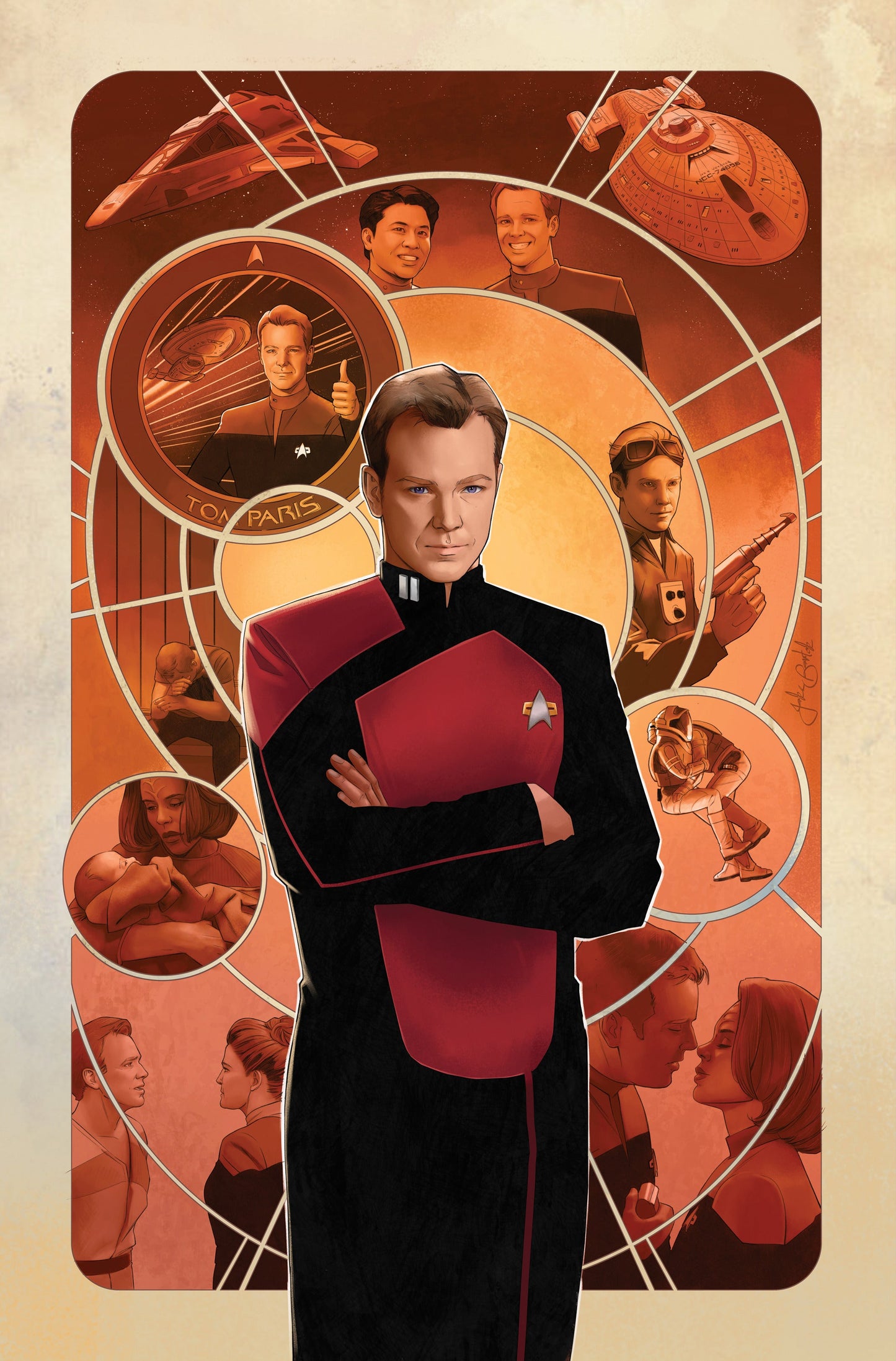 Star Trek #15 D 1:10 Jake Bartok Virgin Variant (12/20/2023) Idw