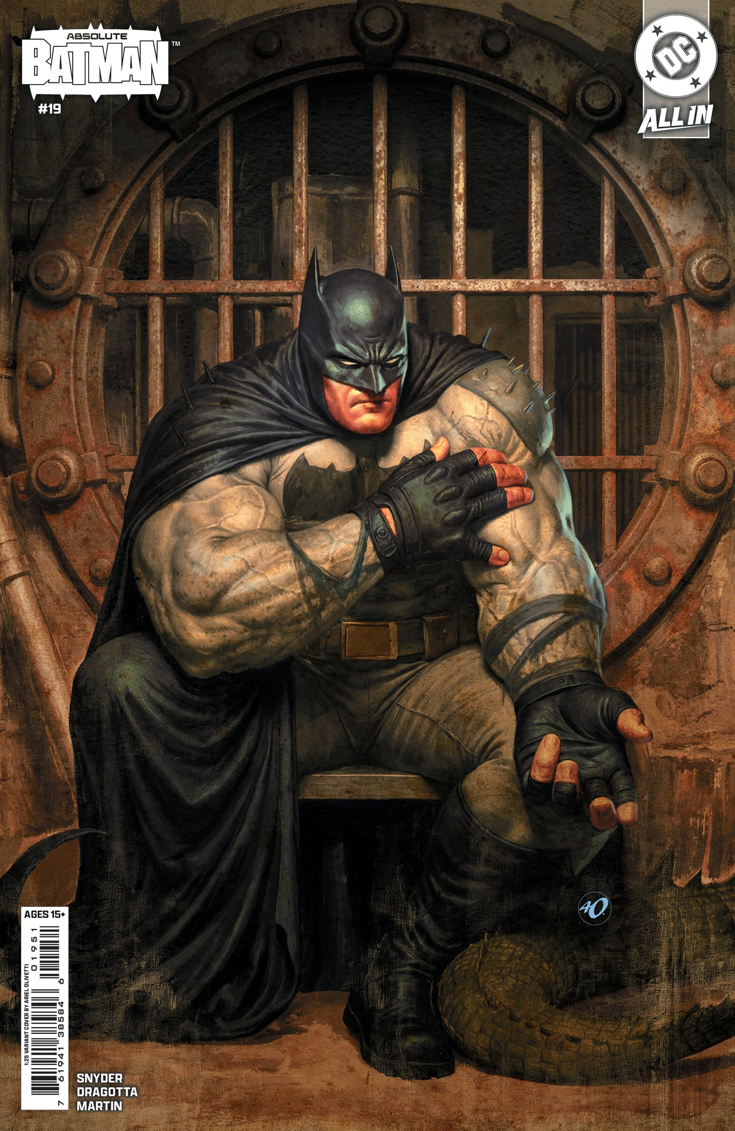 Absolute Batman #19 E 1:25 Ariel Olivetti Variant (04/15/2026) Dc