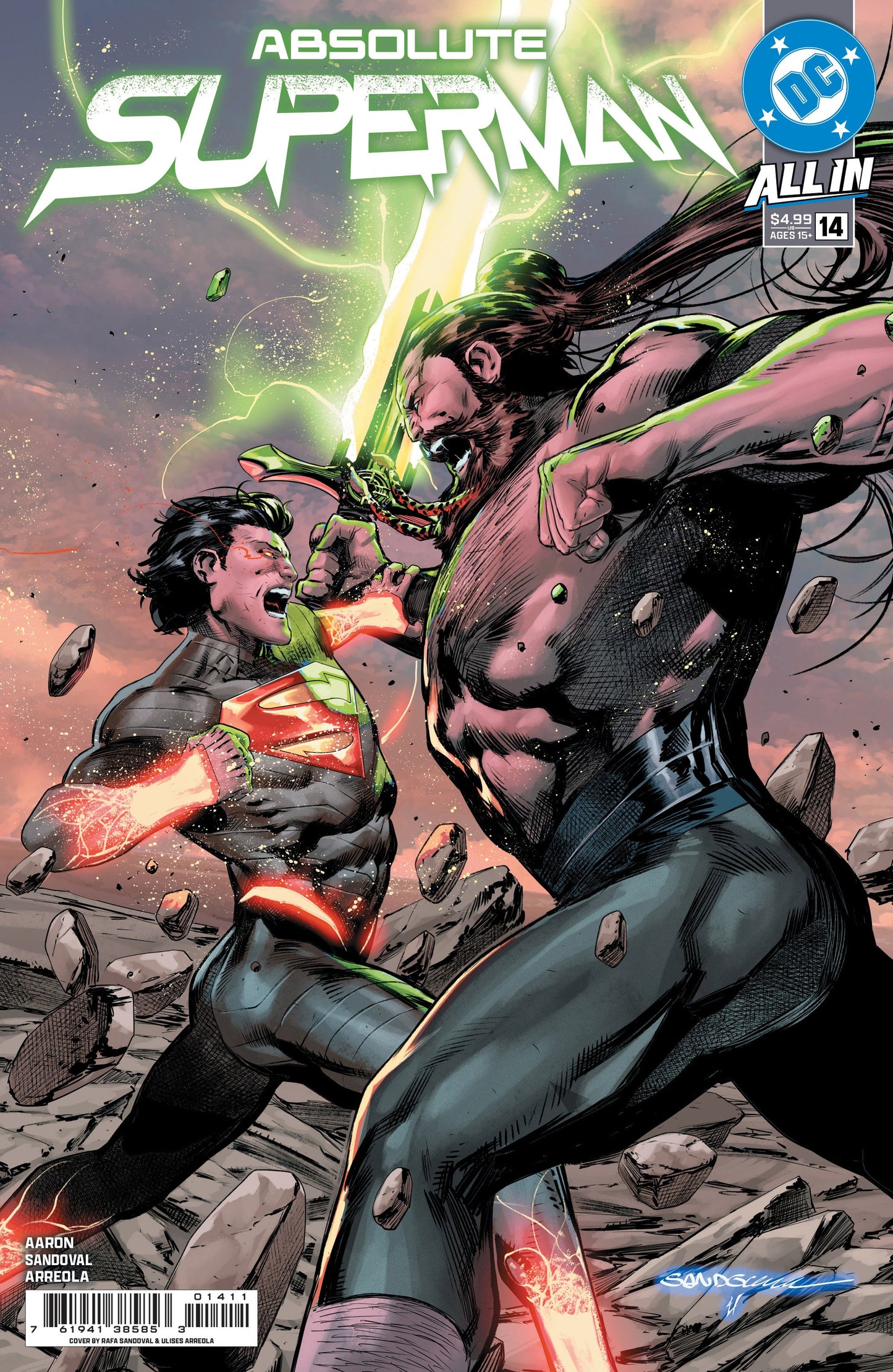 Absolute Superman #14 A Rafa Sandoval Jason Aaron (12/24/2025) Dc