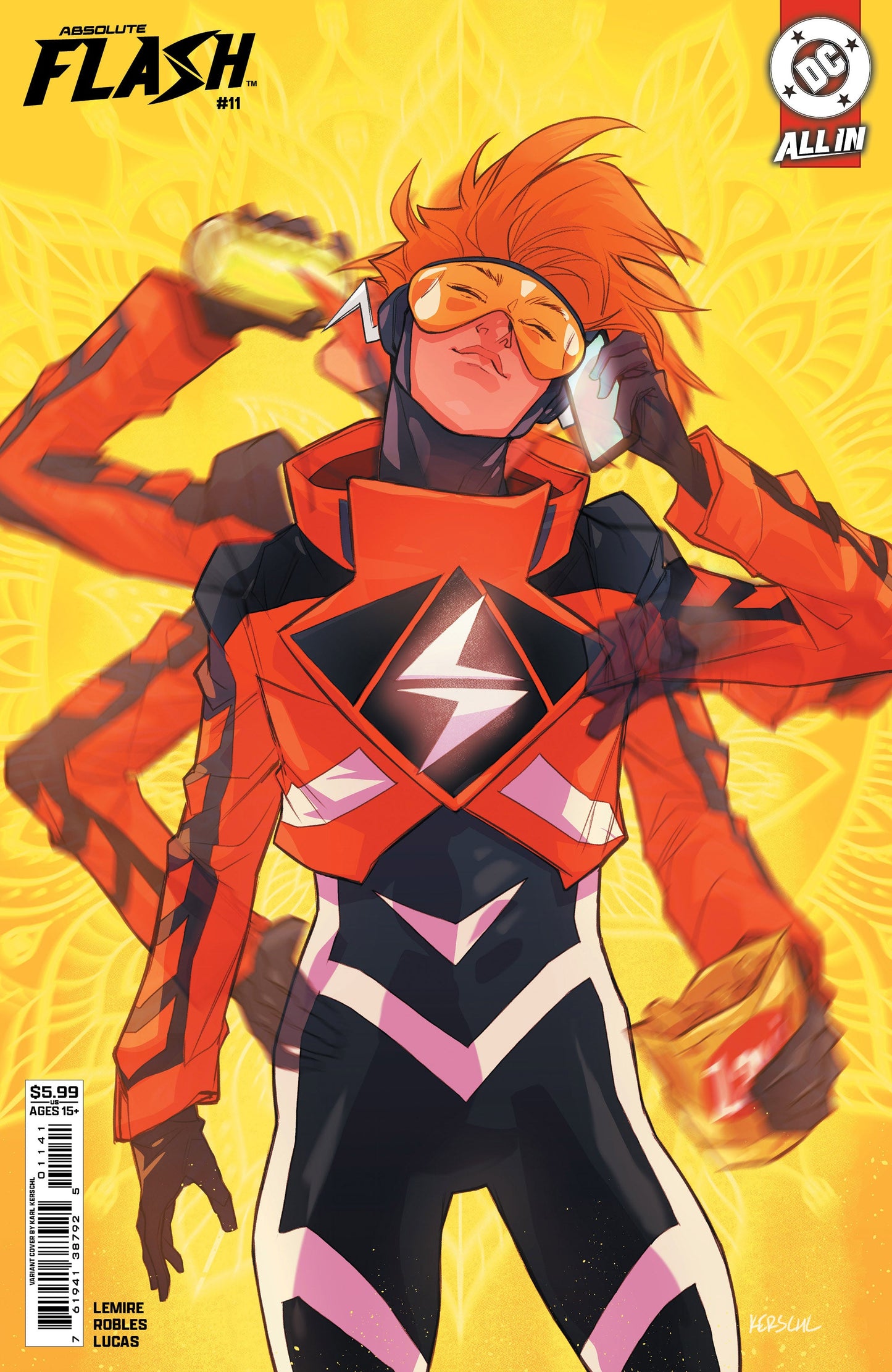 Absolute Flash #11 D Karl Kerschl Variant (01/28/2026) Dc