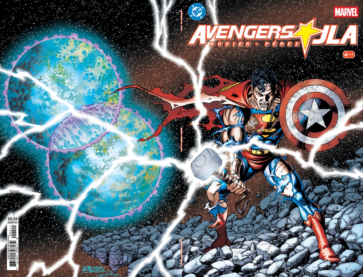 Avengers Jla #4 Facsimile A George Perez Wraparound (08/26/2026) Dc