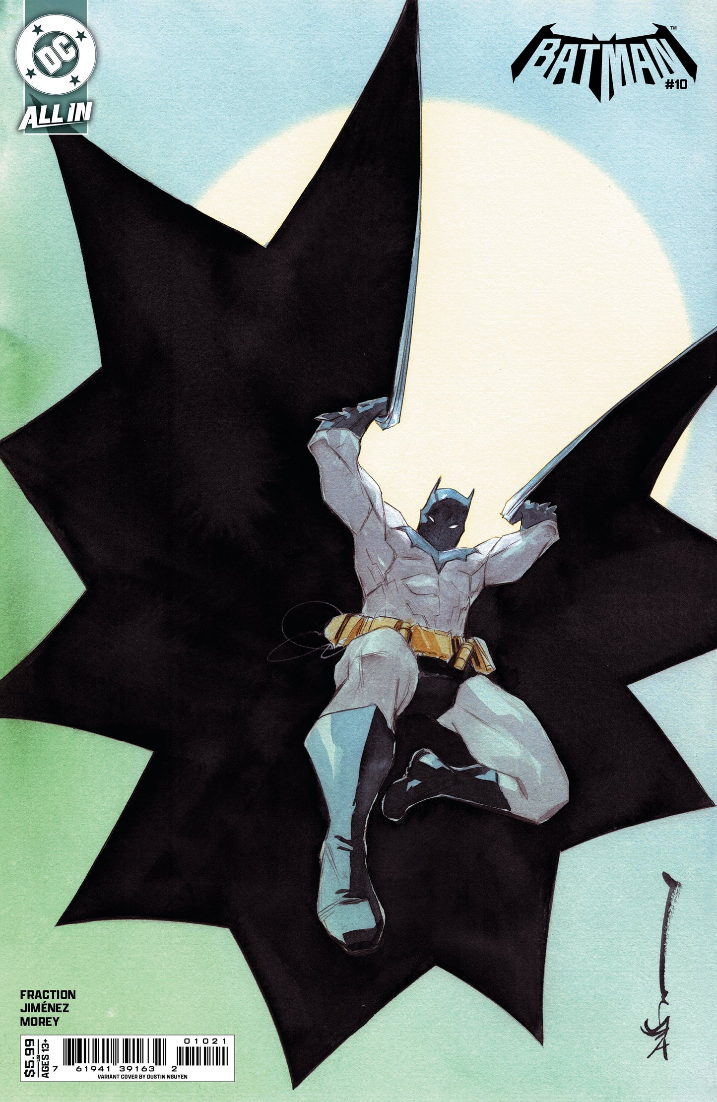 Batman #10 B Dustin Nguyen Variant (06/03/2026) Dc
