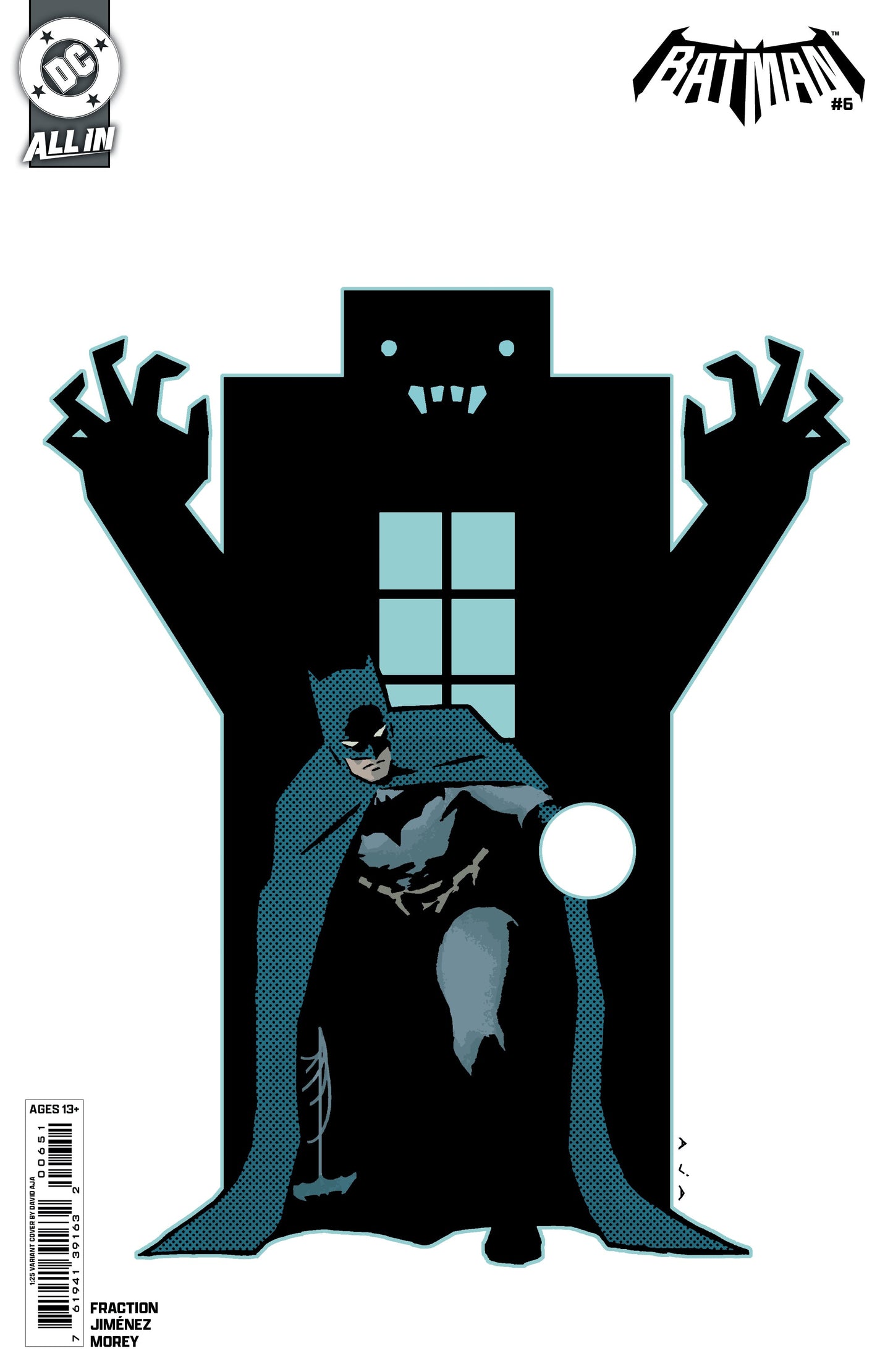 Batman #6 H 1:25 David Aja Variant (02/04/2026) Dc
