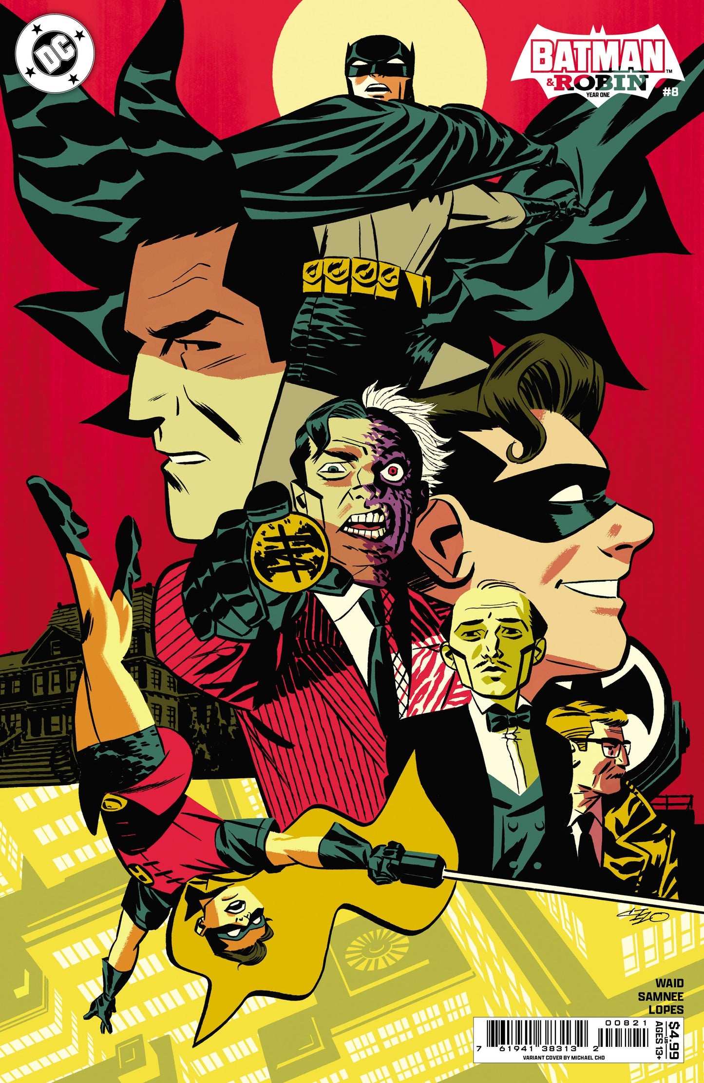 Batman & Robin Year One #8 (Of 12) B Michael Cho Variant (06/18/2025) Dc