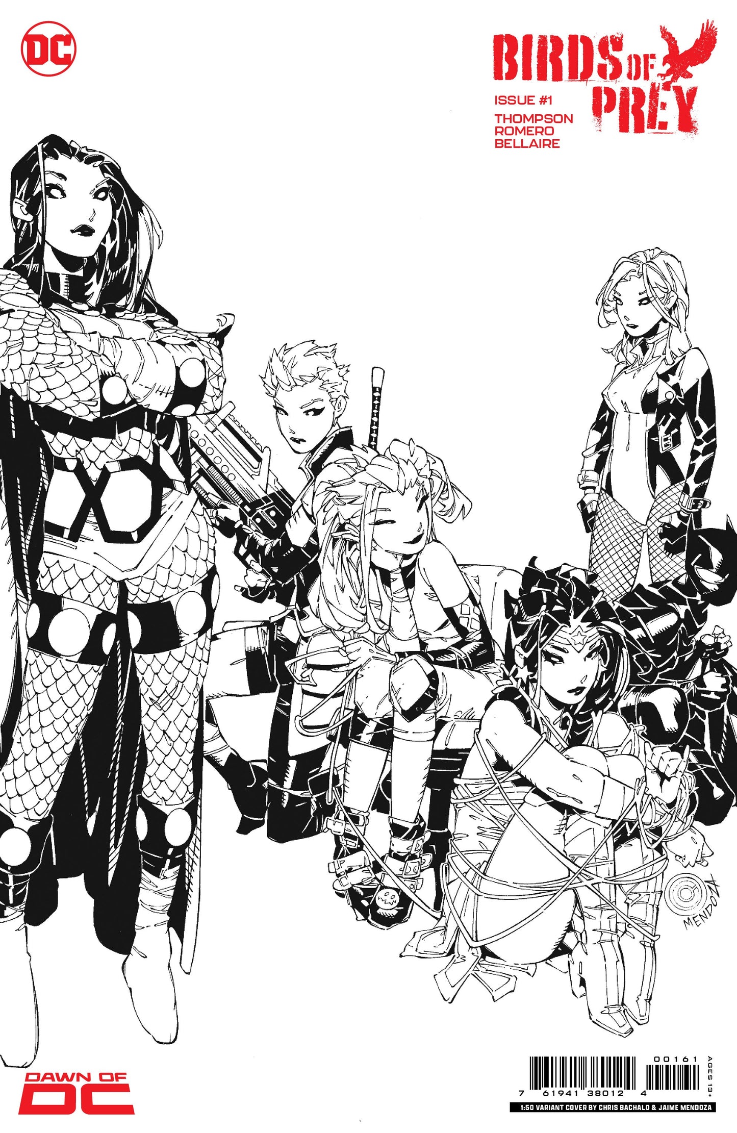 Birds Of Prey #1 G 1:50 Chris Bachalo Variant (09/05/2023) Dc