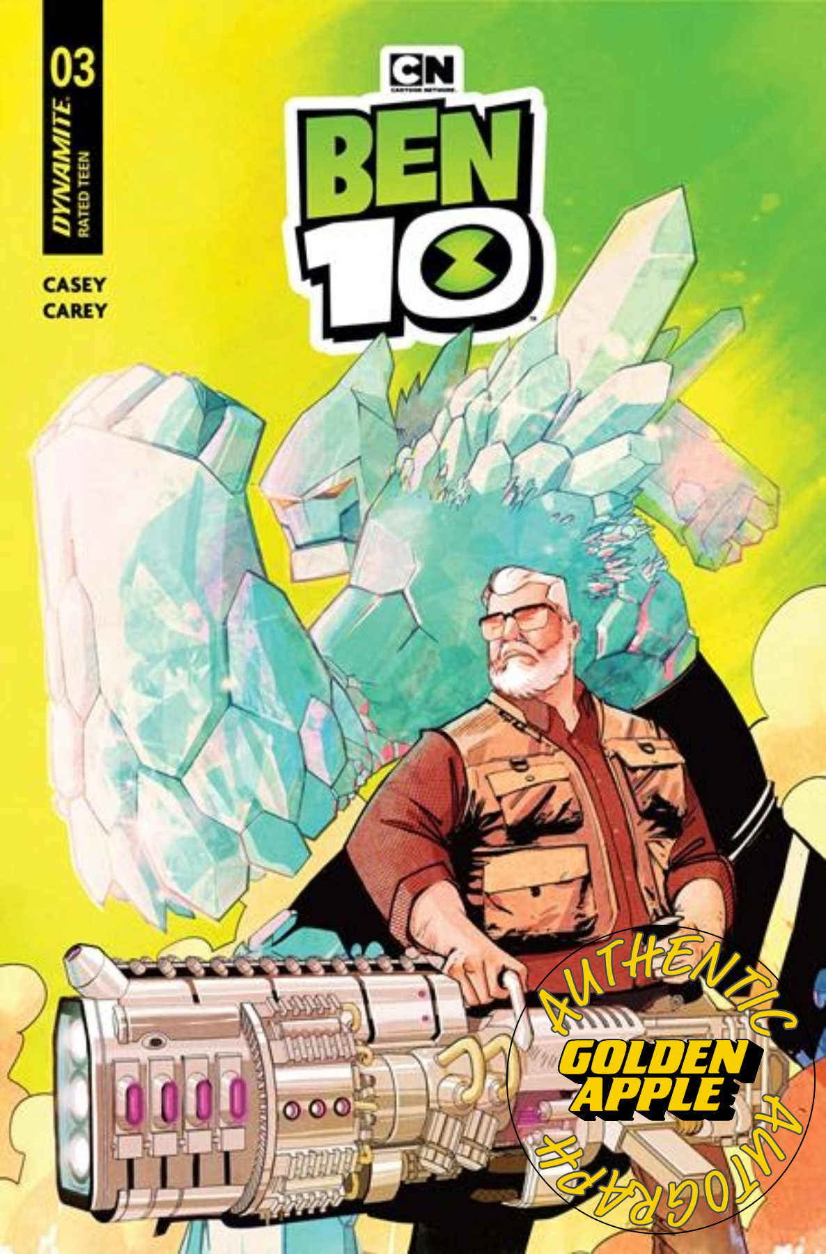 Ben 10 #3 D Sebastian Piriz Variant SIGNED Joe Casey (07/08/2026) Dynamite