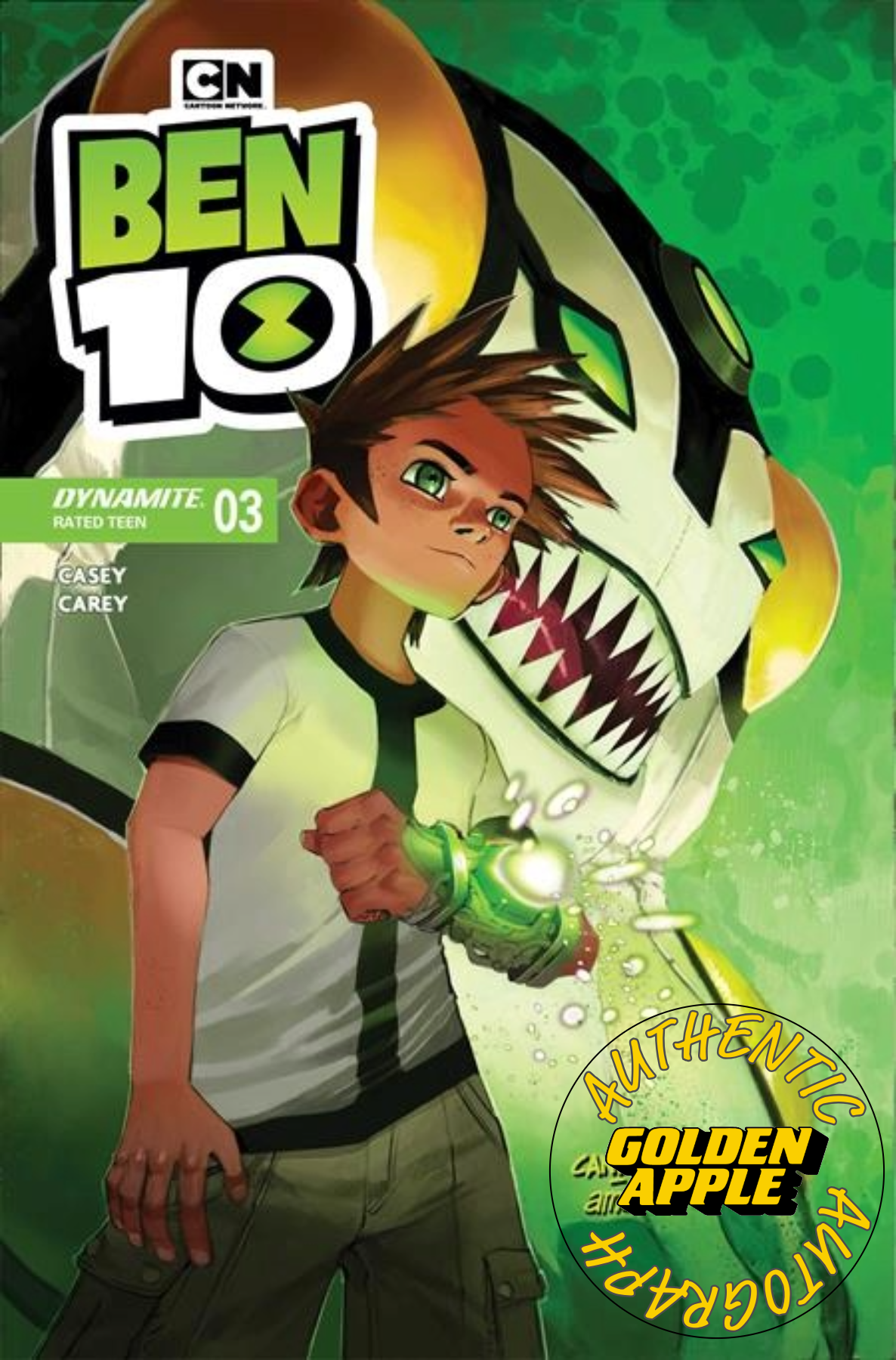 Ben 10 #3 E Eric Canete Variant SIGNED Joe Casey (07/08/2026) Dynamite