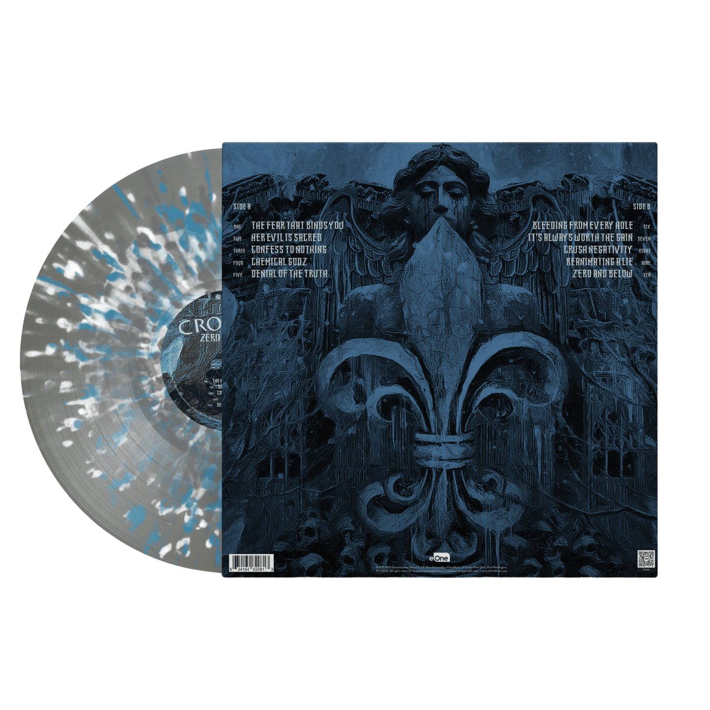 Crowbar - Zero And Below Color in Color Splatter Vinyl