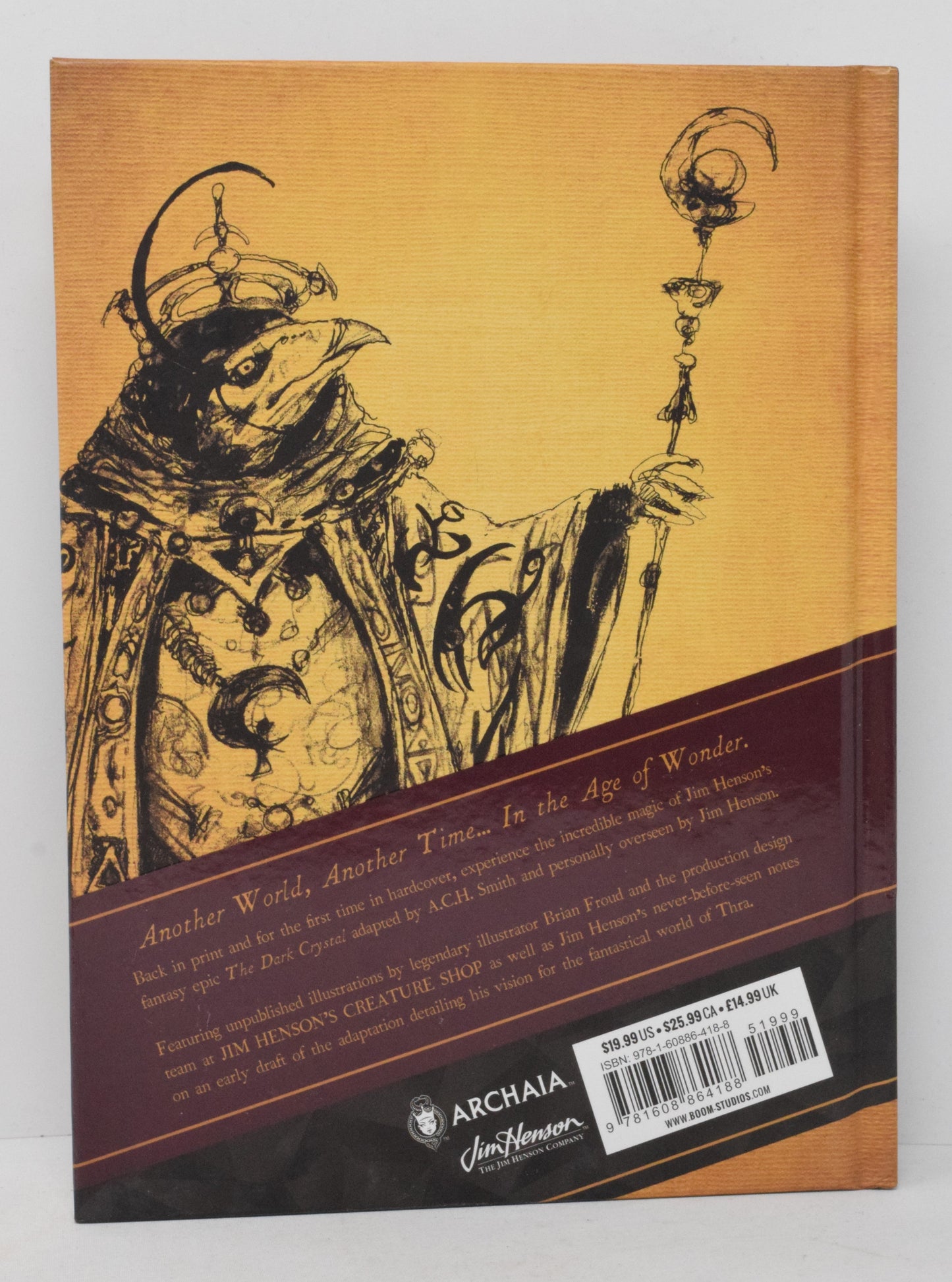 Jim Henson Dark Crystal HC Novel BOOM! 2014 NM