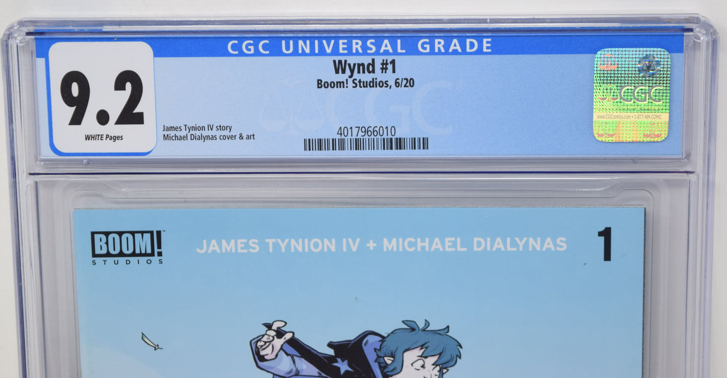 Wynd 1 Boom 2020 CGC 9.2 Michael Dialynas James Tynion IV