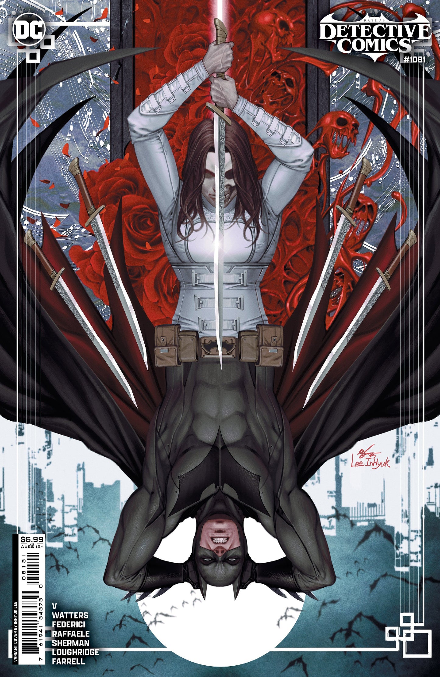 Batman Detective Comics #1081 C Inhyuk Lee Card Stock Variant (01/23/2024) Dc
