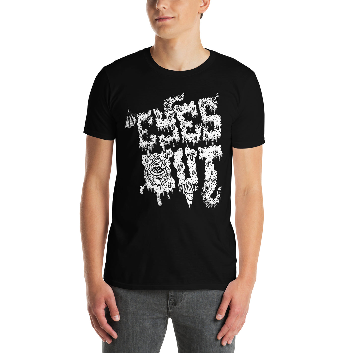 EYES OUT - Dripping Logo T-Shirt