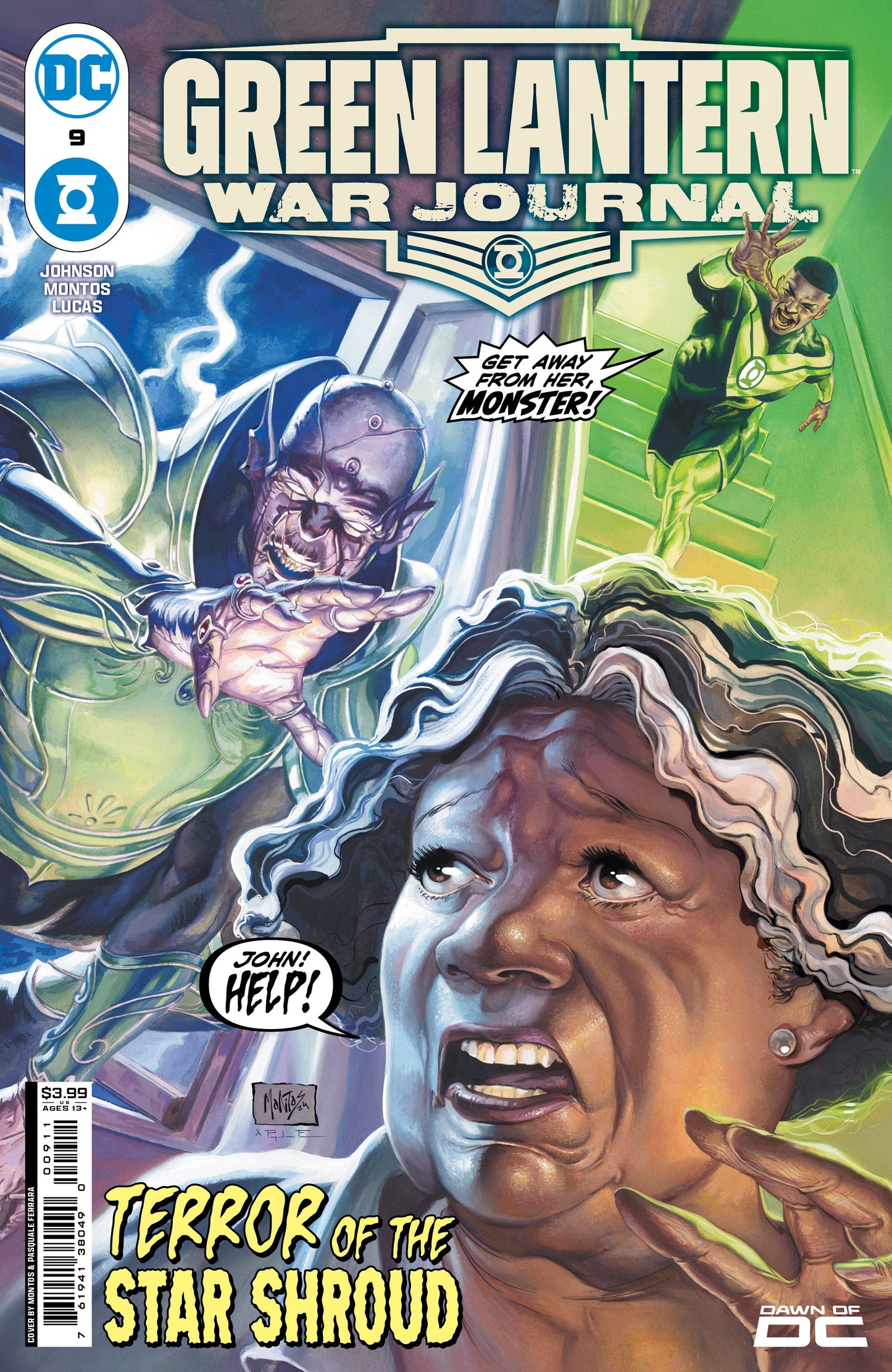 Green Lantern War Journal #9 A Montos Phillip Kennedy Johnson (05/21/2024) Dc