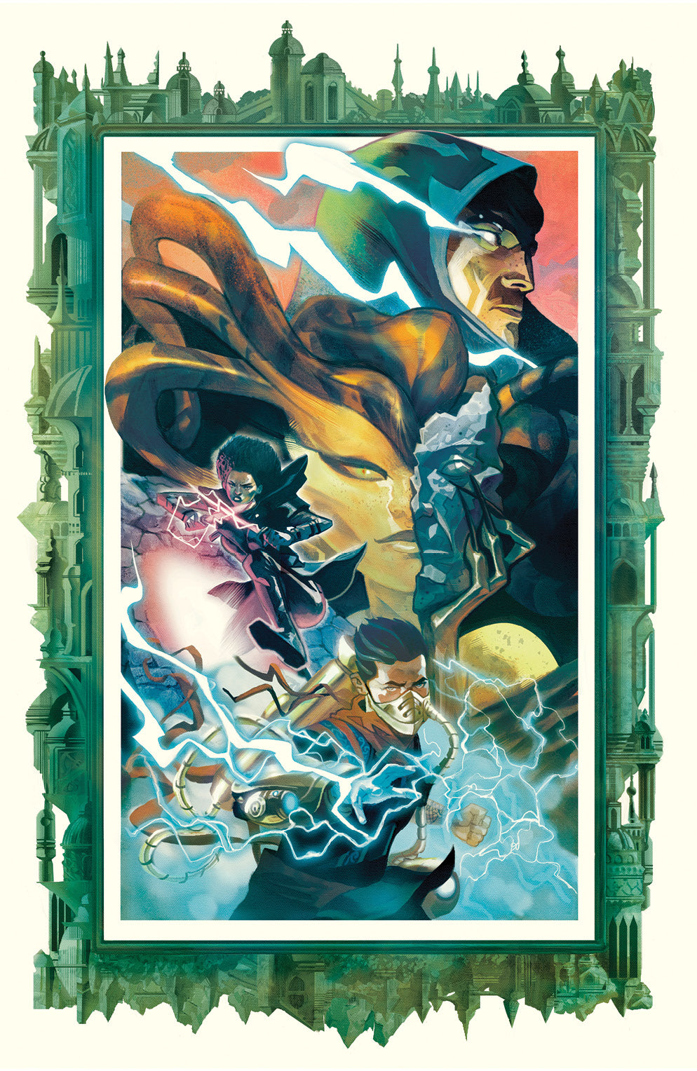 Magic The Gathering MTG #3 G Boom 2021 1:100 Mike Del Mundo Virgin Variant