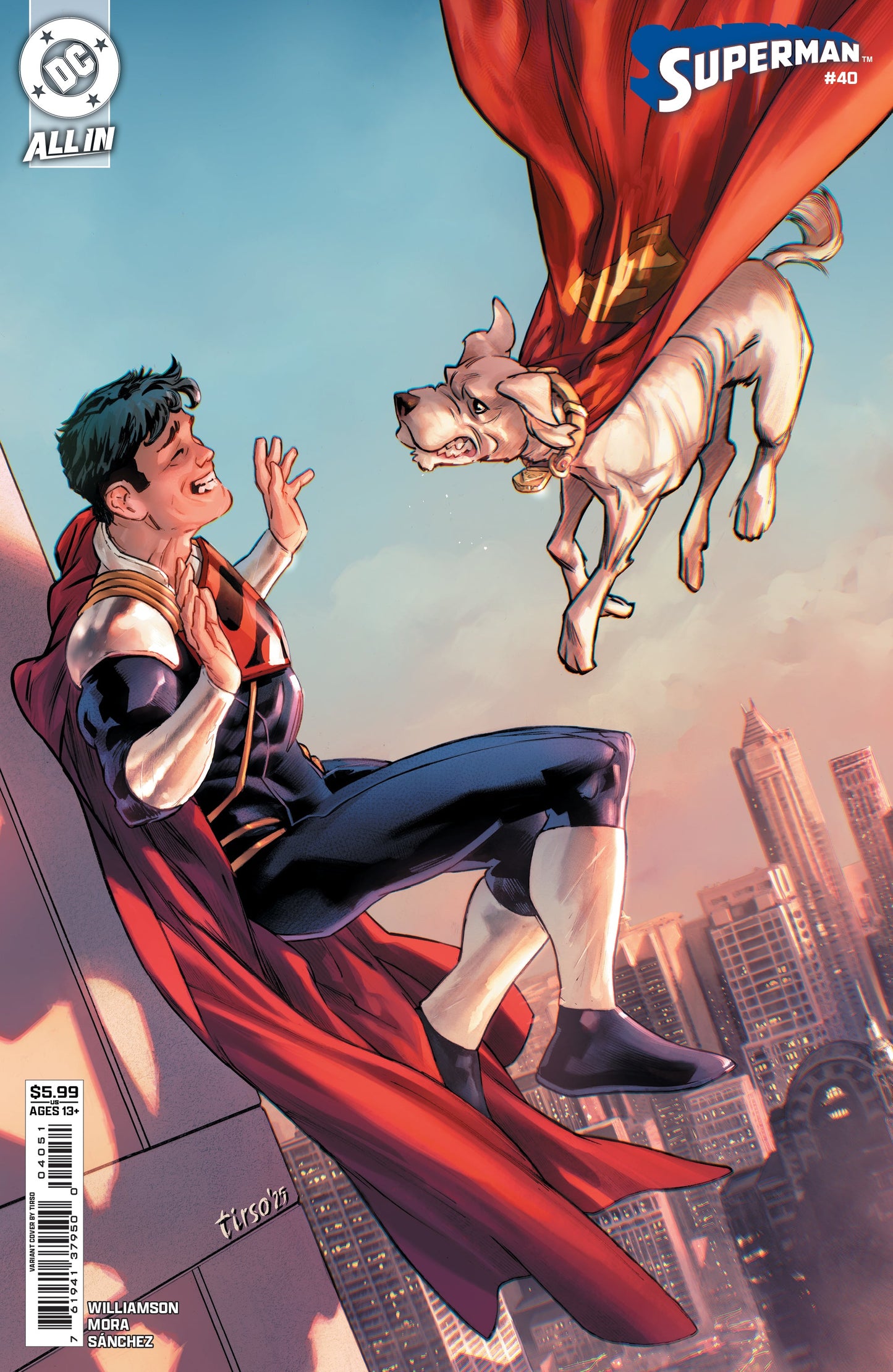 Superman #40 E Tirso Cons Variant (07/22/2026) Dc