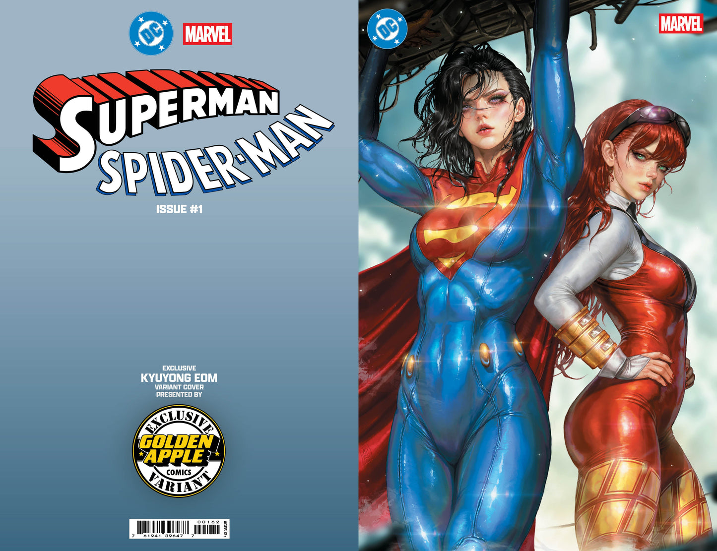 Dc Marvel Superman Spider-Man #1 (One Shot) Kyuyong Eom Virgin Variant (03/25/2026) Dc CGC 9.8
