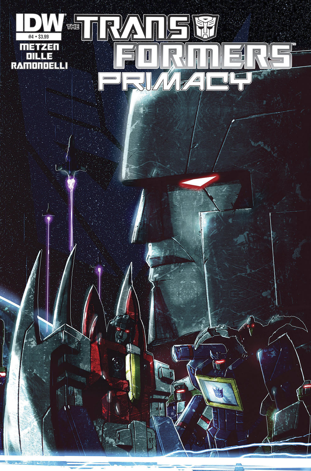 TRANSFORMERS PRIMACY #4 A IDW 2014 NM- 9.2 Livio Ramondelli