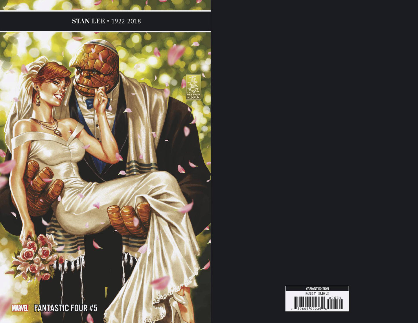 FANTASTIC FOUR #5 Marvel Mark Brooks Wedding Variant (12/26/2018)