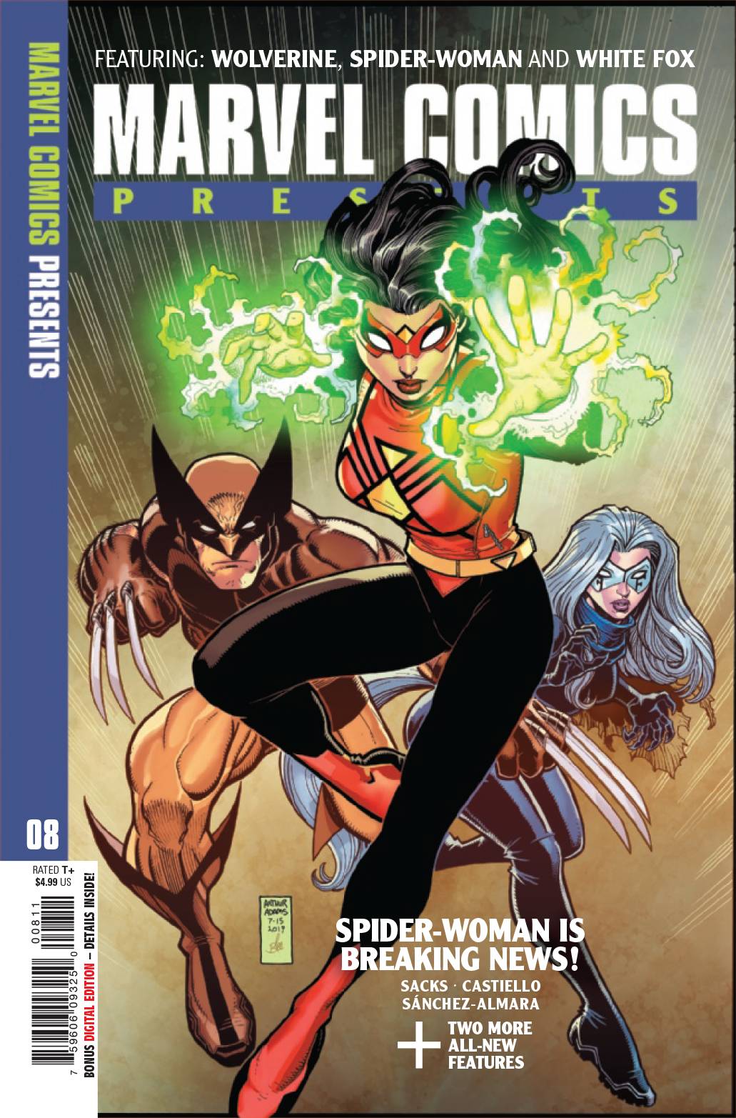 MARVEL COMICS PRESENTS #8 A Arthur Adams Charles Soule (08/21/2019) MARVEL