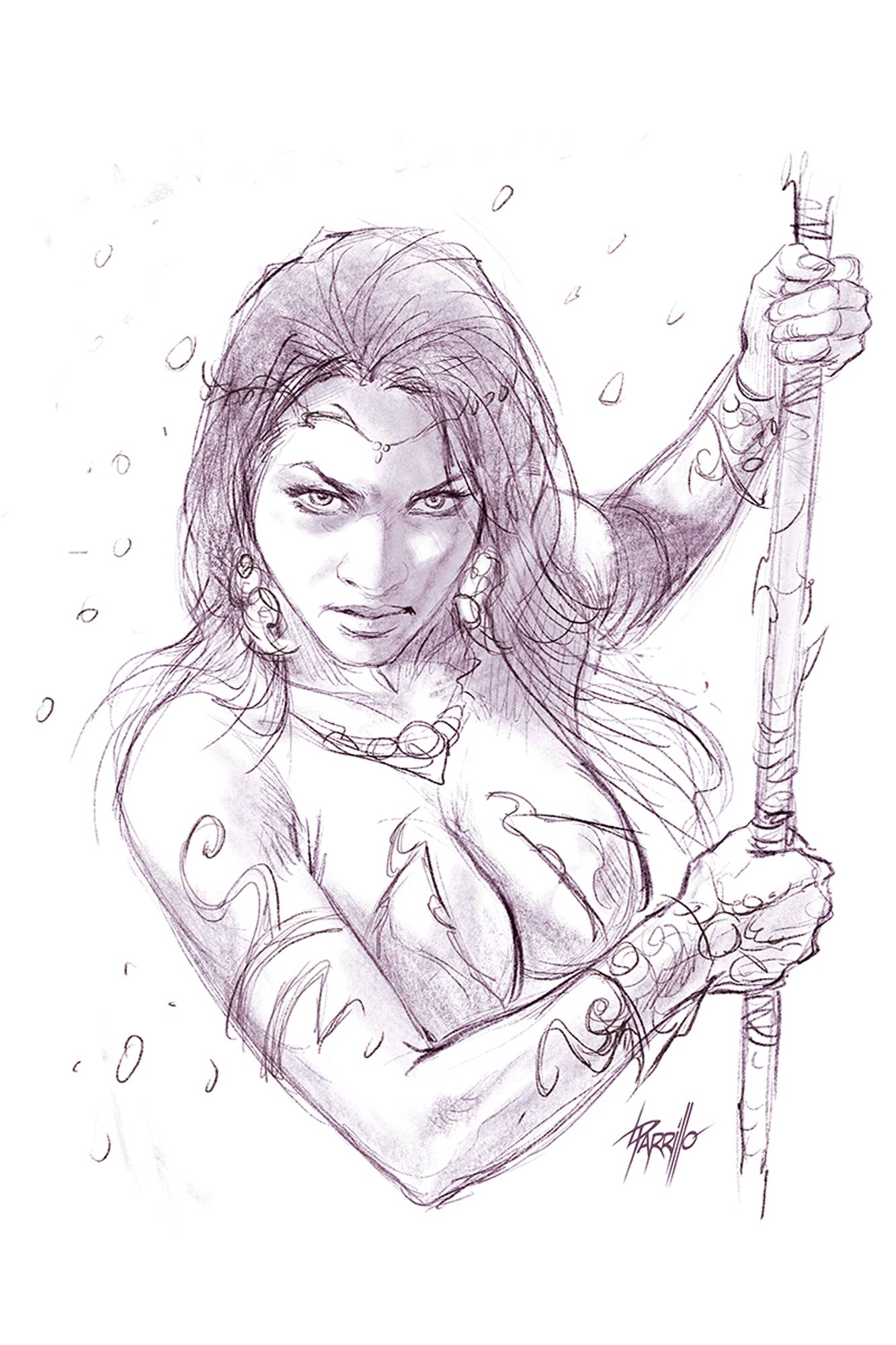 DEJAH THORIS (2019) #1 1:25 Lucio Parrillo Virgin Tint FOC Variant (12/11/2019) DYNAMITE