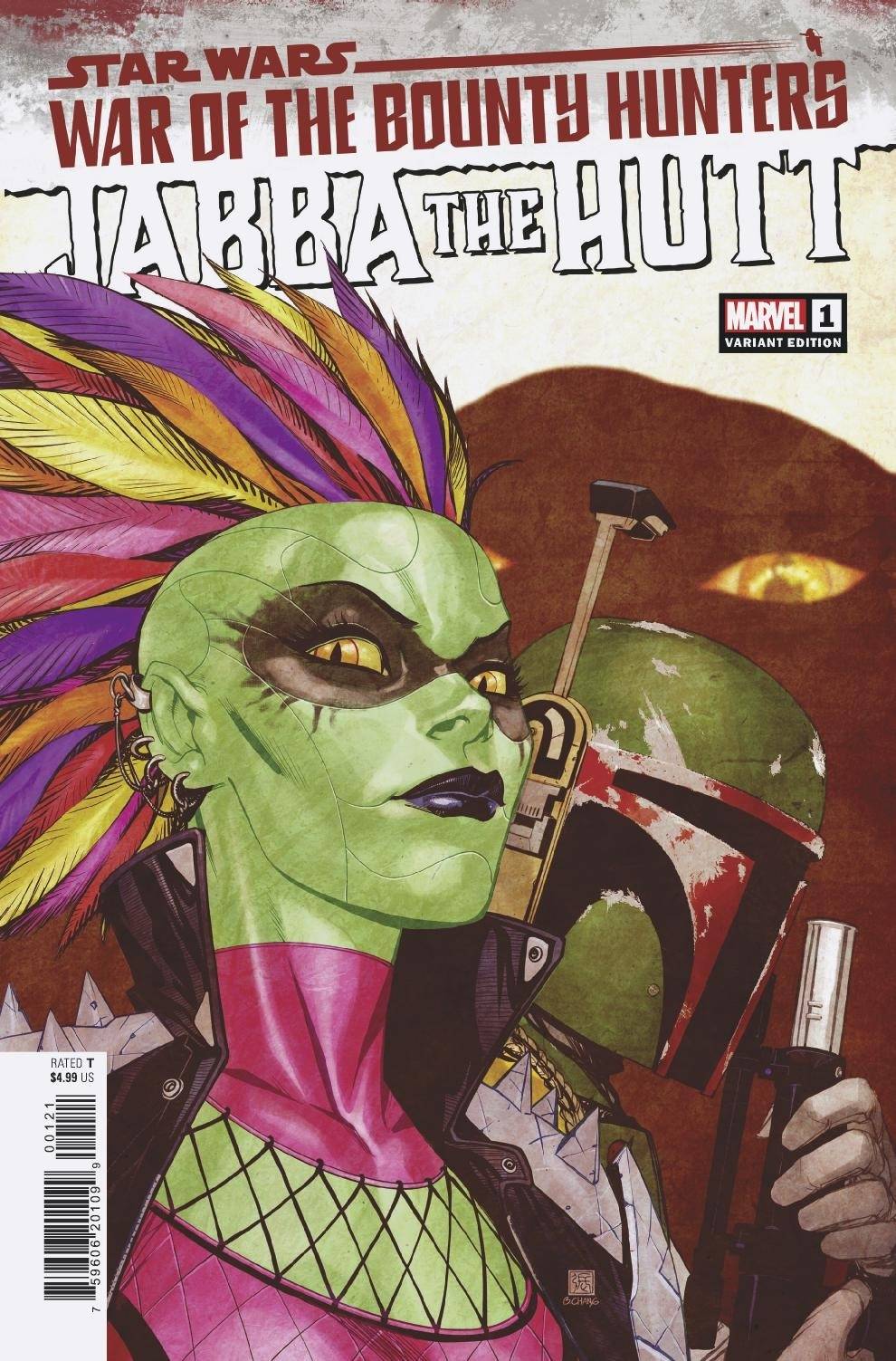 Star Wars War Bounty Hunters Jabba Hutt #1 C Bernard Chang Variant (07/21/2021) Marvel