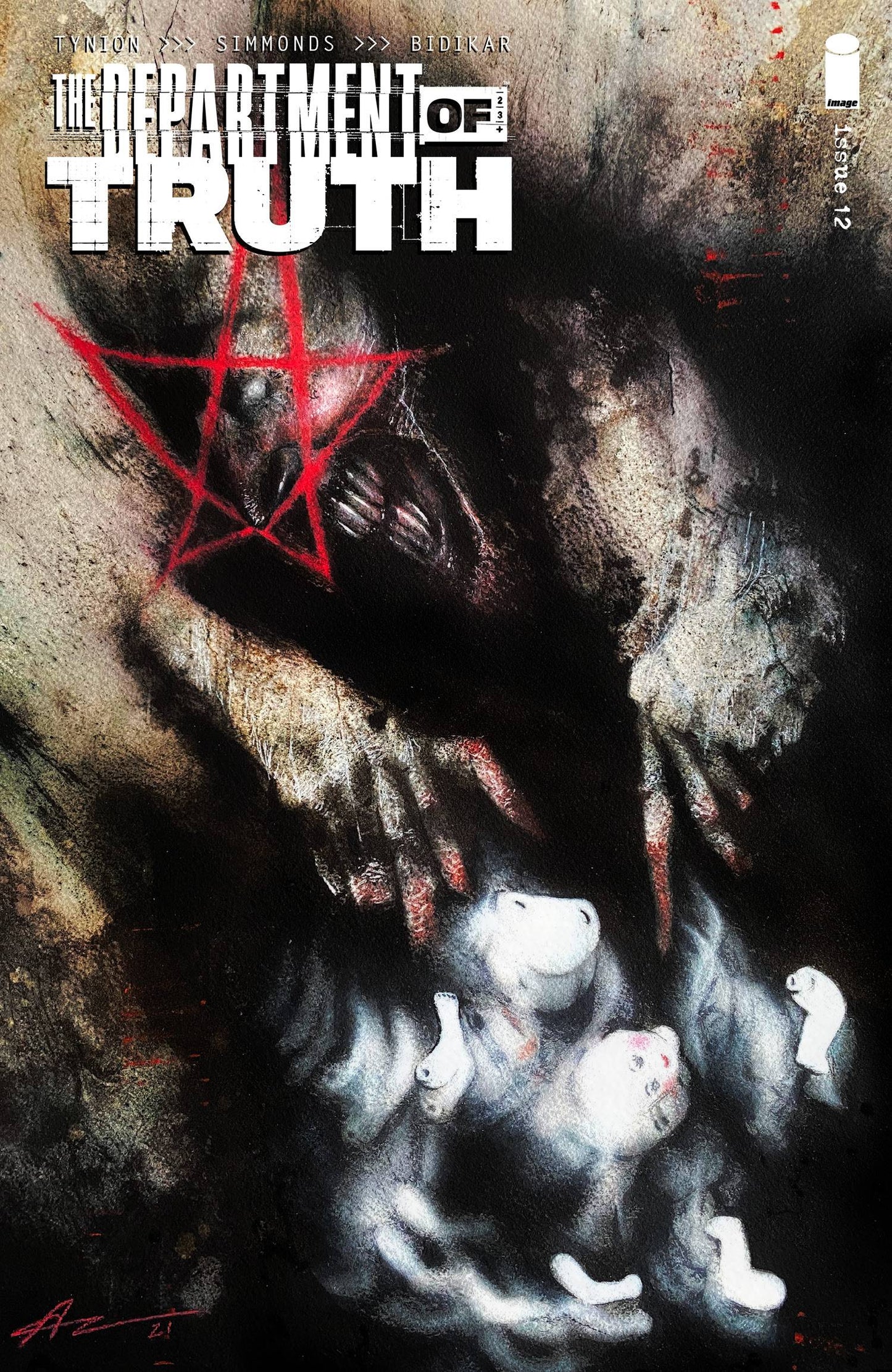 Department Of Truth #12 C Aaron Campbell Variant (Mr) (08/25/2021) Image