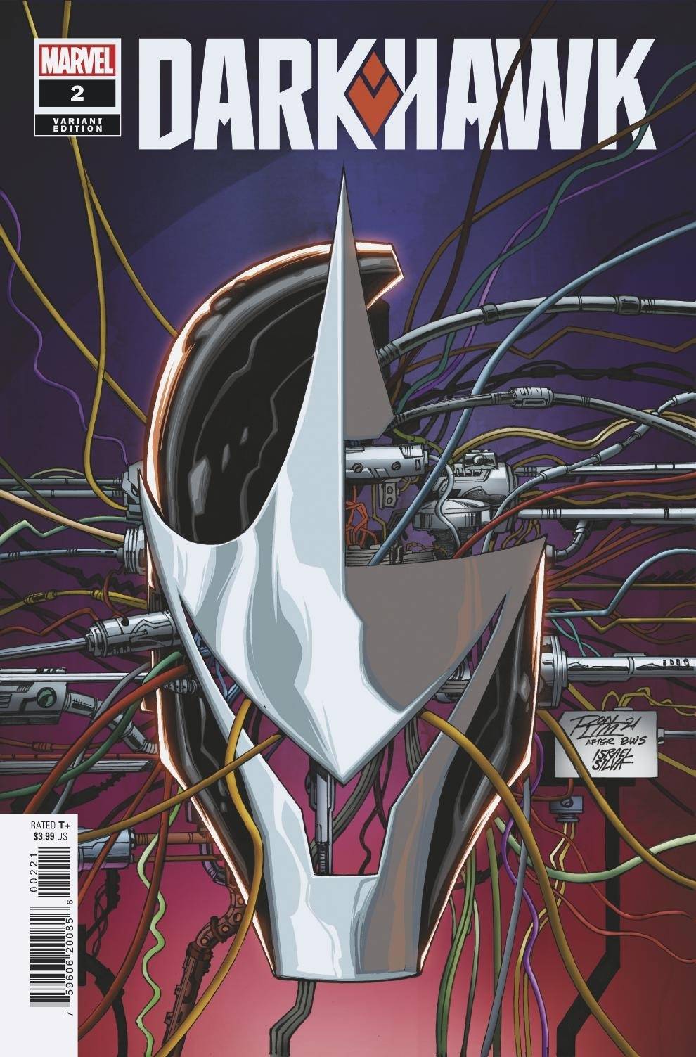 Darkhawk #2 B (Of 5) Ron Lim Variant (09/29/2021) Marvel