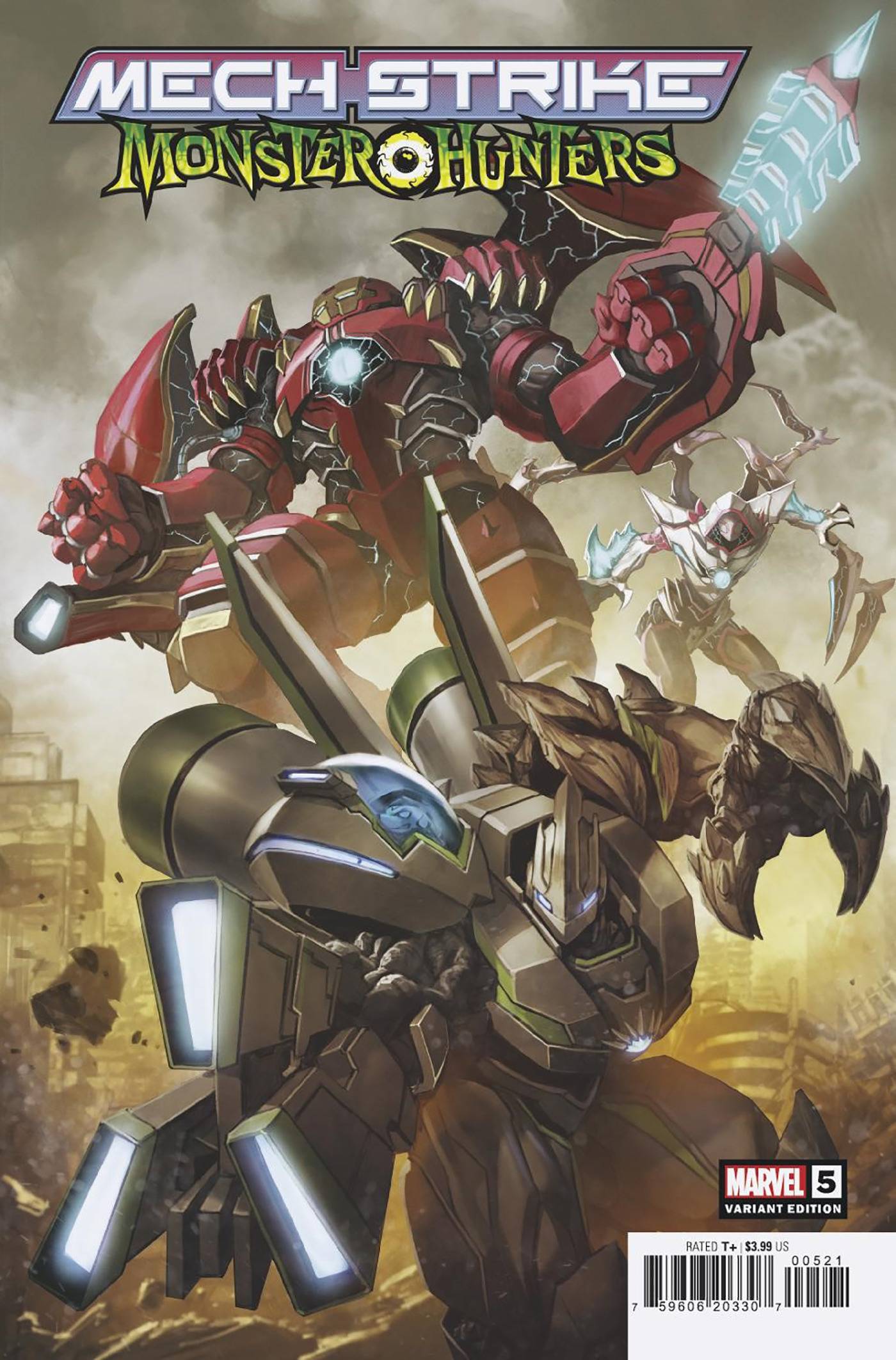 Mech Strike Monster Hunters #5 B (Of 5) Skan Srisuwan Variant (10/26/2022) Marvel