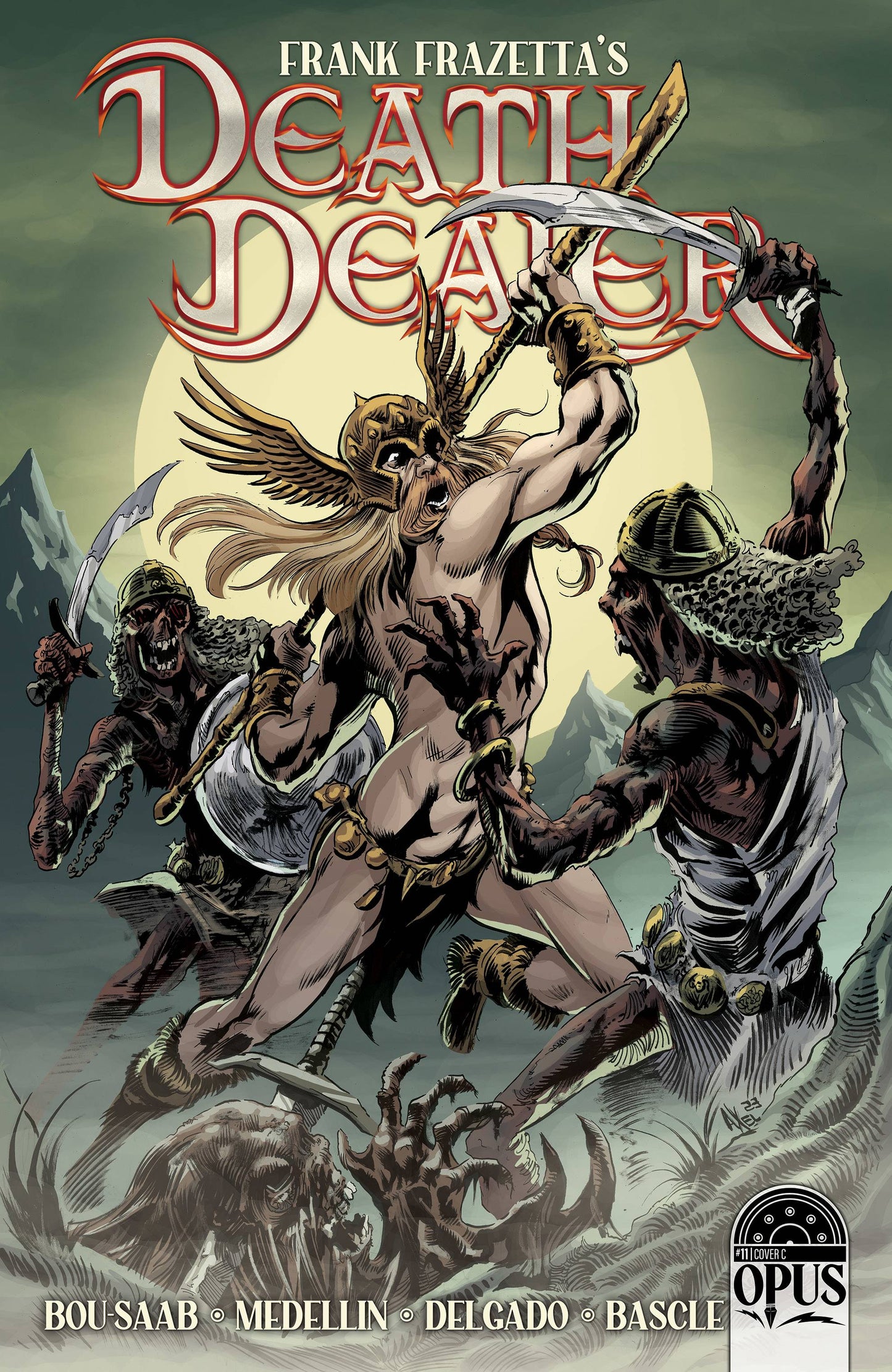 Frank Frazetta Death Dealer #11 C 1:5 Medellin (04/05/2023) Opus