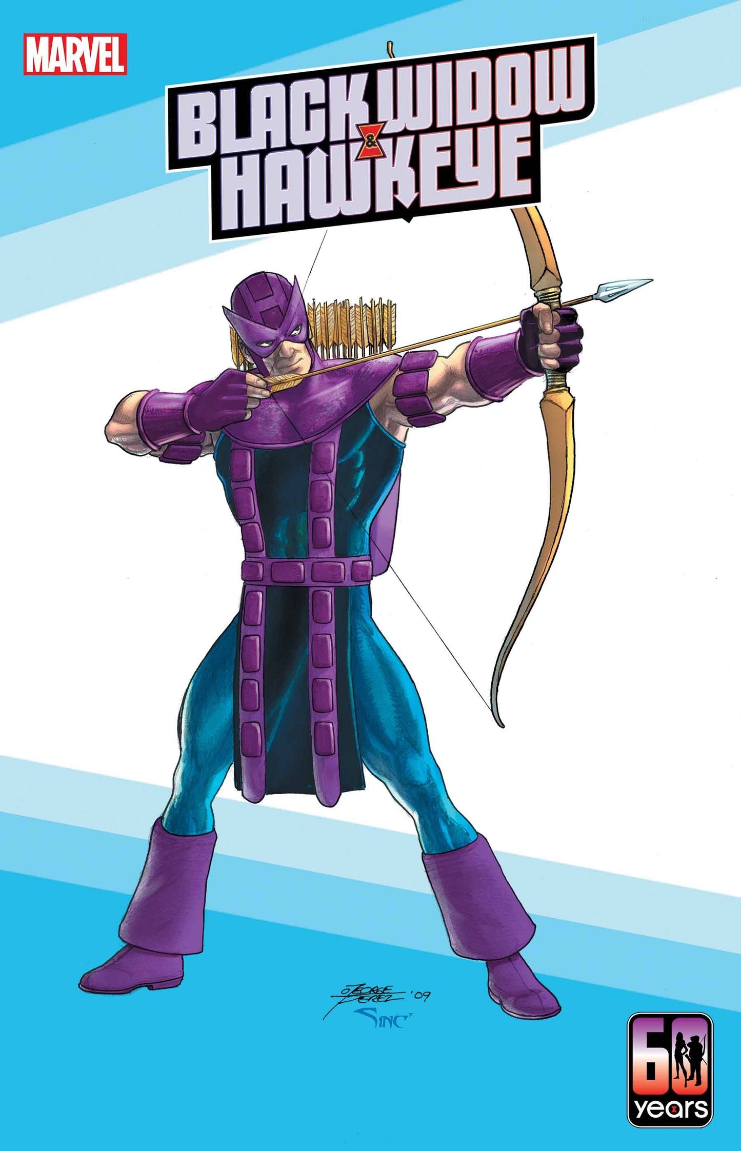 Black Widow And Hawkeye #1 E 1:25 George Perez Variant (03/13/2024) Marvel