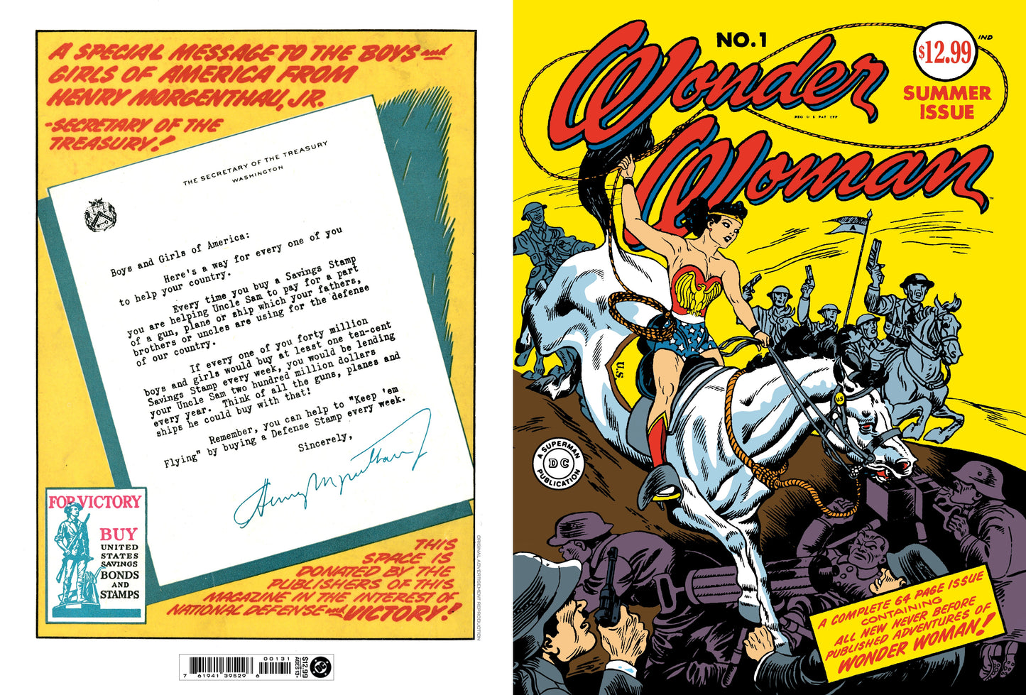 Wonder Woman #1 Facsimile Edition C Harry Peter Foil Variant (2026 Edition) (03/18/2026) Dc
