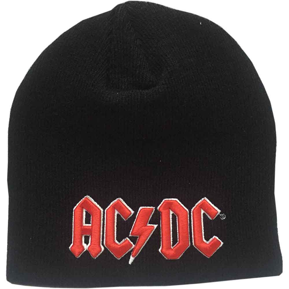 AC/DC - Gorro con logotipo 3D rojo