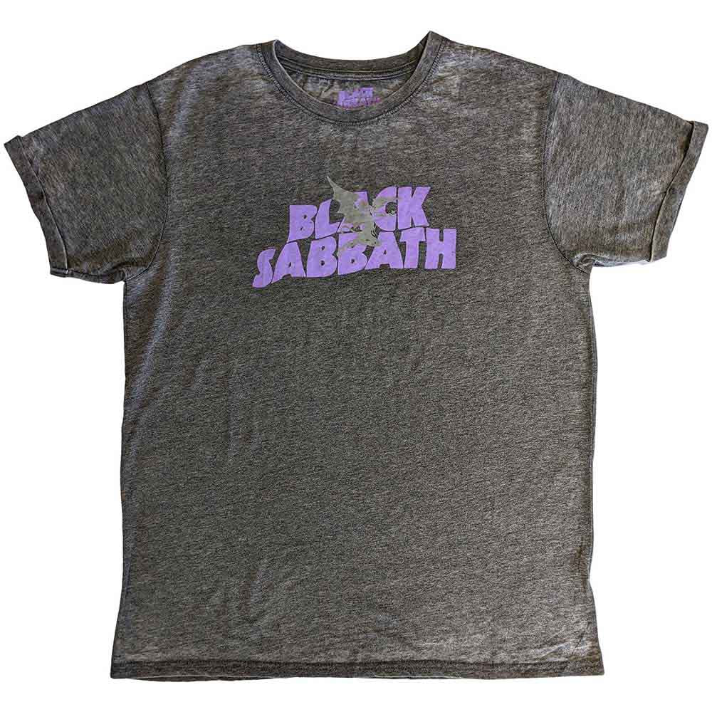 Black Sabbath - Camiseta con el logotipo y el demonio