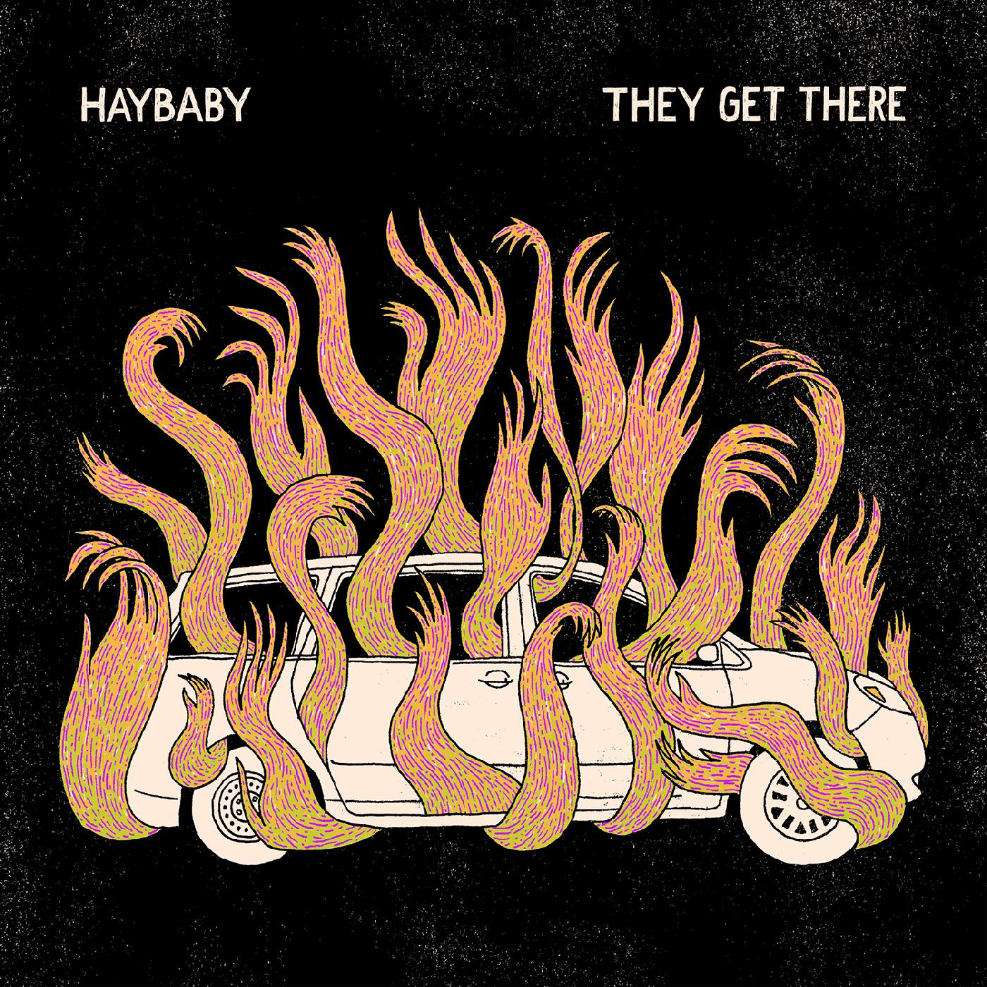 Haybaby - They Get There (LIGHT BLUE CASSETTE)