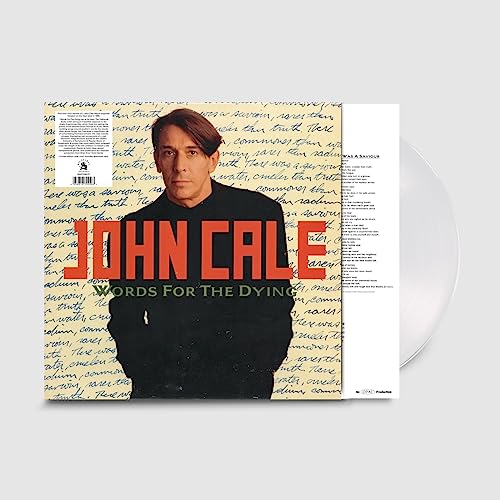 John Cale Words For The Dying (CLEAR VINYL) Vinyl - Paladin Vinyl
