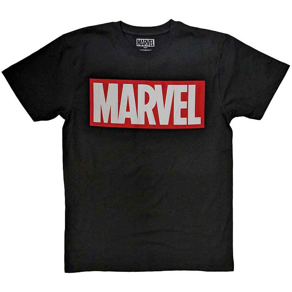 Marvel Comics - Camiseta con el logotipo de la caja