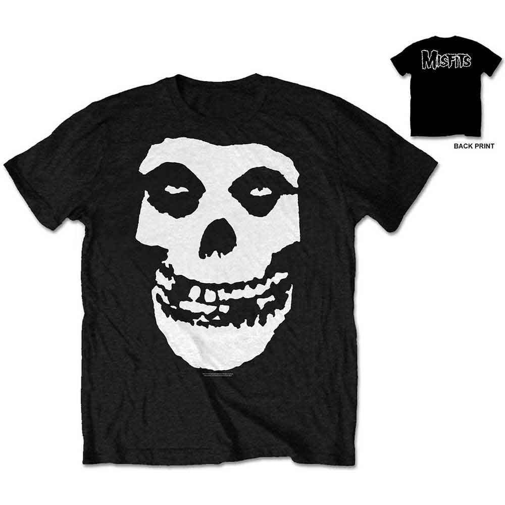 Misfits - Camiseta clásica con calavera de demonio
