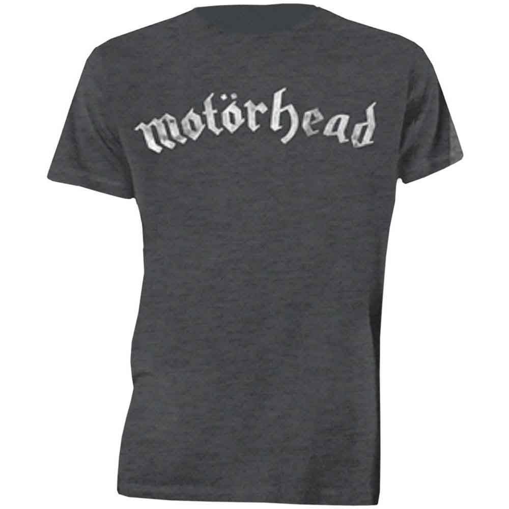 Camiseta con el logotipo desgastado de Motörhead
