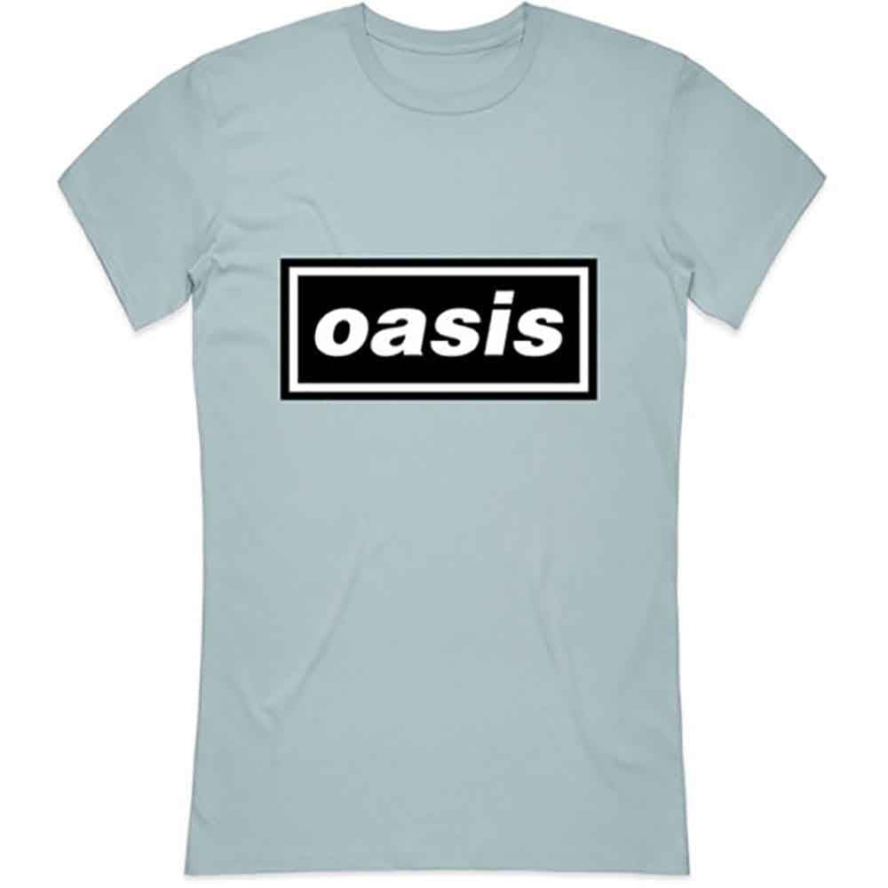 Oasis - Camiseta de manga corta con el logotipo de Decca