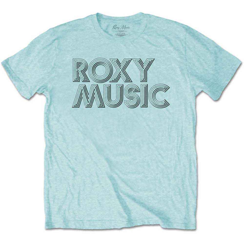 Roxy Music - Camiseta con el logotipo de la discoteca
