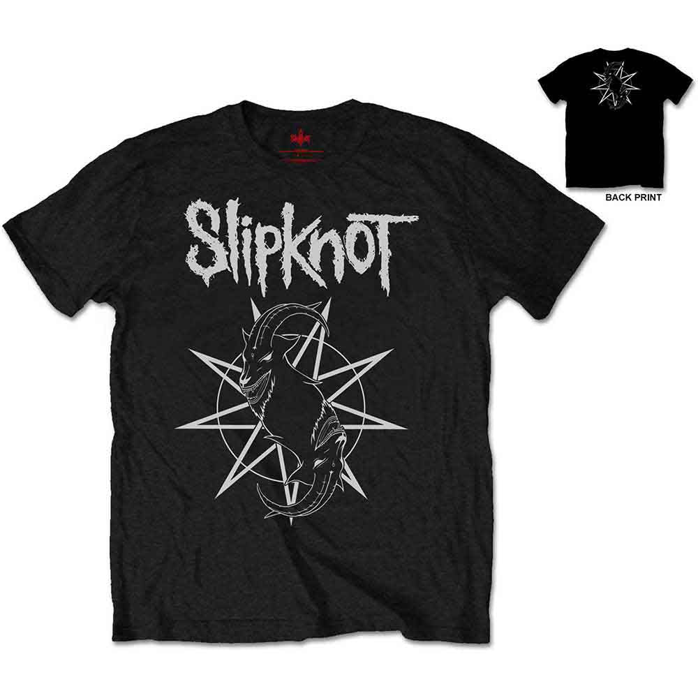 Slipknot - Camiseta con el logotipo de Goat Star