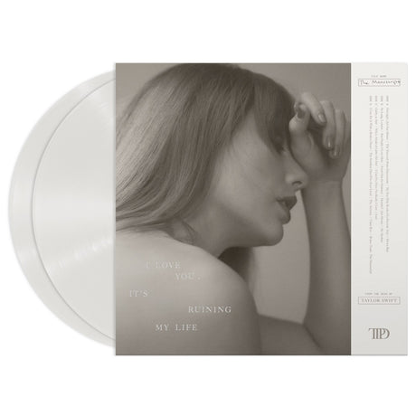 Taylor Swift THE TORTURED POETS DEPARTMENT [Ghosted White 2 LP] [Vinyl]