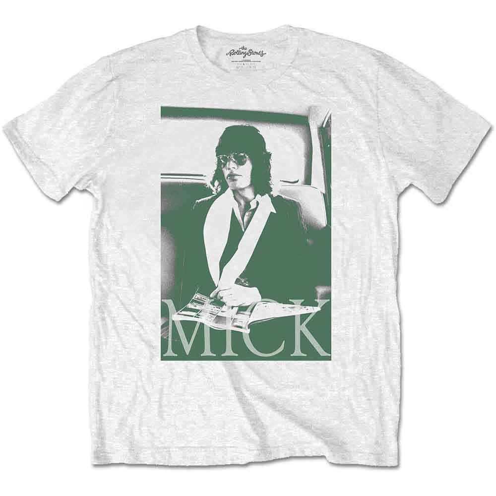 The Rolling Stones - Camiseta con foto de Mick, versión 1