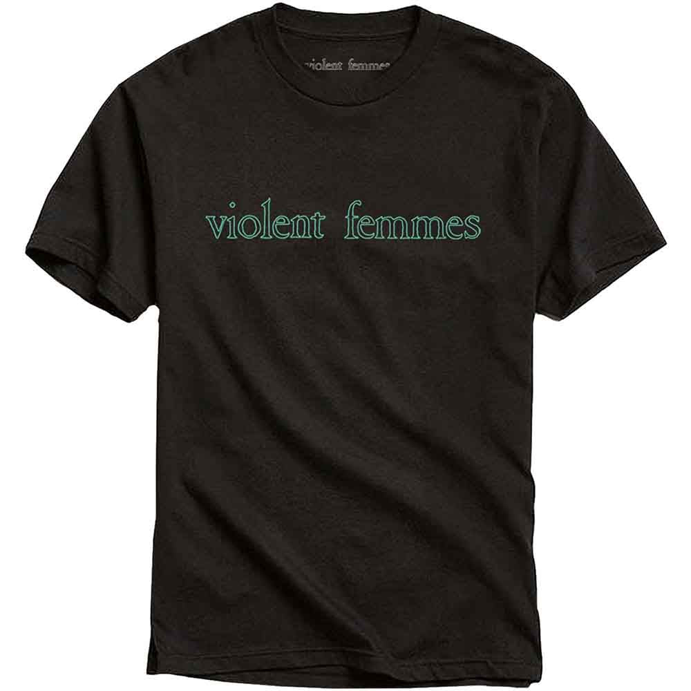 Camiseta con el logo vintage verde de Violent Femmes