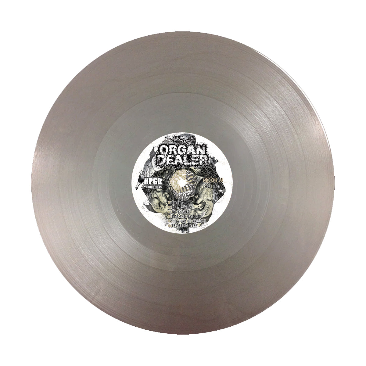 ORGAN DEALER - Visceral Infection LP (Metallic Silver) LTD To 141
