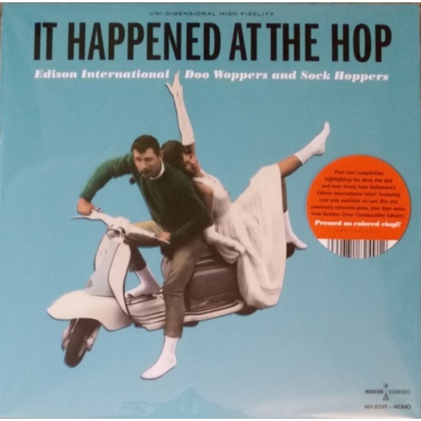 It Happened At The Hop: Edison International Doo Woppers & Sock Hoppers (White LP Vinyl)